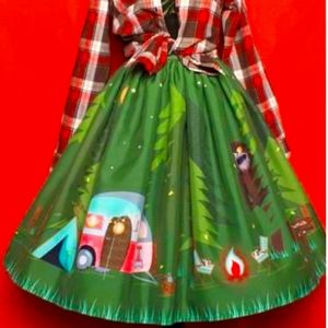 Unhappy Camper Oblong Box Shop Skirt 2x